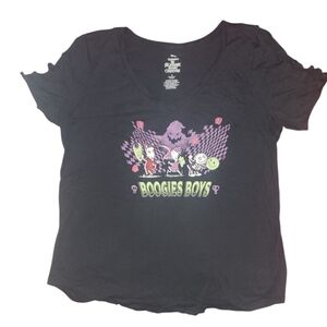 Tim Burton's Black Boogies Boys Graphic T-Shirt